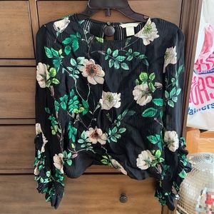 Floral Blouse with Fun Sleeves